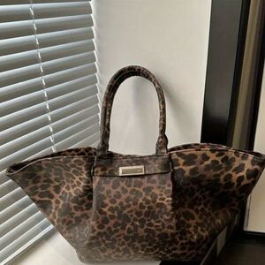 Leopard Print Tote Bag
